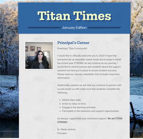  Titan Times January Edition